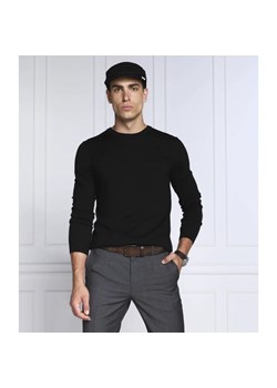 HUGO Wełniany sweter San Cedric-M1 | Regular Fit ze sklepu Gomez Fashion Store w kategorii Swetry męskie - zdjęcie 163980436