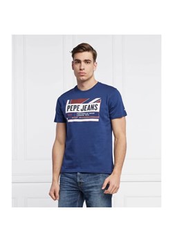 Pepe Jeans London T-shirt | Regular Fit ze sklepu Gomez Fashion Store w kategorii T-shirty męskie - zdjęcie 163980516