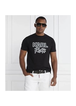 Karl Lagerfeld T-shirt CREWNECK | Regular Fit ze sklepu Gomez Fashion Store w kategorii T-shirty męskie - zdjęcie 163980896