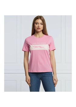 Trussardi T-shirt | Regular Fit ze sklepu Gomez Fashion Store w kategorii Bluzki damskie - zdjęcie 163980935