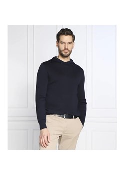 Emporio Armani Wełniana bluza | Regular Fit ze sklepu Gomez Fashion Store w kategorii Bluzy męskie - zdjęcie 163981347