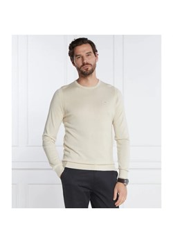 Calvin Klein Sweter SILK BLEND CN | Slim Fit | z dodatkiem jedwabiu ze sklepu Gomez Fashion Store w kategorii Swetry męskie - zdjęcie 163981686