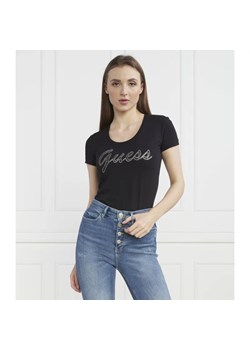 GUESS T-shirt ADRIANA | Regular Fit ze sklepu Gomez Fashion Store w kategorii Bluzki damskie - zdjęcie 163981909