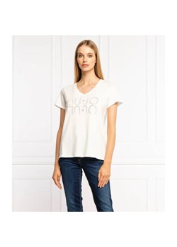 Liu Jo Sport T-shirt | Regular Fit ze sklepu Gomez Fashion Store w kategorii Bluzki damskie - zdjęcie 163982316