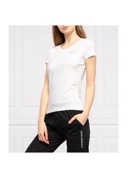 EA7 T-shirt | Regular Fit ze sklepu Gomez Fashion Store w kategorii Bluzki damskie - zdjęcie 163982376