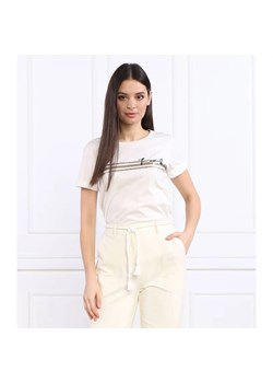 Liu Jo Sport T-shirt | Regular Fit ze sklepu Gomez Fashion Store w kategorii Bluzki damskie - zdjęcie 163982756