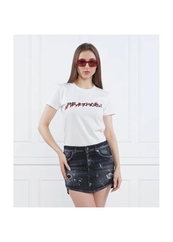 The Kooples T-shirt | Regular Fit ze sklepu Gomez Fashion Store w kategorii Bluzki damskie - zdjęcie 163982788