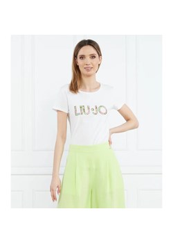 Liu Jo Beachwear T-shirt | Slim Fit ze sklepu Gomez Fashion Store w kategorii Bluzki damskie - zdjęcie 163982867