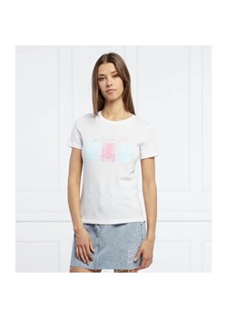 GUESS T-shirt ALISSIA | Regular Fit ze sklepu Gomez Fashion Store w kategorii Bluzki damskie - zdjęcie 163982938