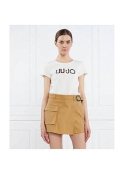 Liu Jo Sport T-shirt | Regular Fit ze sklepu Gomez Fashion Store w kategorii Bluzki damskie - zdjęcie 163983327