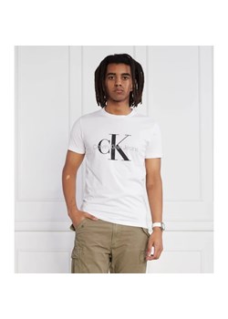 CALVIN KLEIN JEANS T-shirt | Slim Fit ze sklepu Gomez Fashion Store w kategorii T-shirty męskie - zdjęcie 163983507