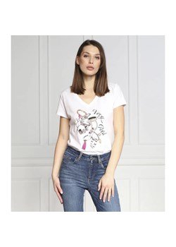 Liu Jo T-shirt | Slim Fit ze sklepu Gomez Fashion Store w kategorii Bluzki damskie - zdjęcie 163983545