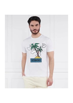 Iceberg T-shirt | Regular Fit ze sklepu Gomez Fashion Store w kategorii T-shirty męskie - zdjęcie 163983597