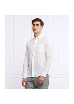 Calvin Klein Lniana koszula | Slim Fit ze sklepu Gomez Fashion Store w kategorii Koszule męskie - zdjęcie 163983605