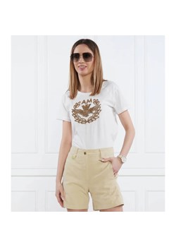 Aeronautica Militare T-shirt | Regular Fit ze sklepu Gomez Fashion Store w kategorii Bluzki damskie - zdjęcie 163983676