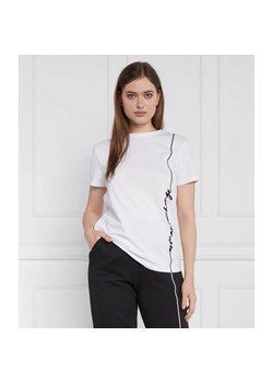 Armani Exchange T-shirt | Regular Fit ze sklepu Gomez Fashion Store w kategorii Bluzki damskie - zdjęcie 163983685