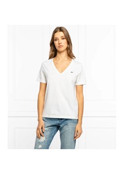Lacoste T-shirt | Regular Fit ze sklepu Gomez Fashion Store w kategorii Bluzki damskie - zdjęcie 163983725