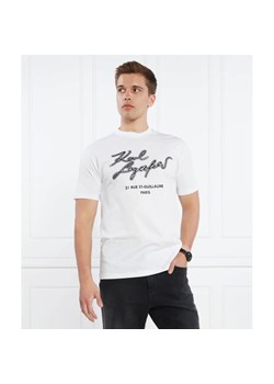 Karl Lagerfeld T-shirt | Regular Fit ze sklepu Gomez Fashion Store w kategorii T-shirty męskie - zdjęcie 163983735