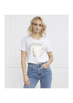 GUESS T-shirt WATCH LOGO EASY | Regular Fit ze sklepu Gomez Fashion Store w kategorii Bluzki damskie - zdjęcie 163983836