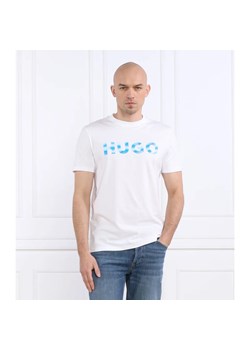 HUGO T-shirt Dulivio | Regular Fit ze sklepu Gomez Fashion Store w kategorii T-shirty męskie - zdjęcie 163983918