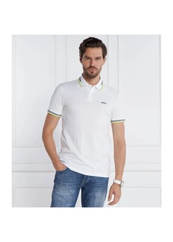BOSS GREEN Polo Paul Curved | Slim Fit | stretch ze sklepu Gomez Fashion Store w kategorii T-shirty męskie - zdjęcie 163983939