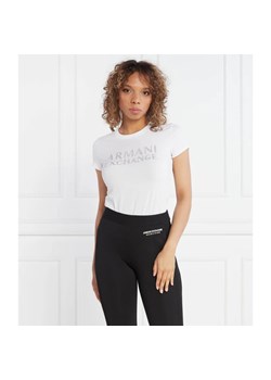 Armani Exchange T-shirt | Regular Fit ze sklepu Gomez Fashion Store w kategorii Bluzki damskie - zdjęcie 163984199
