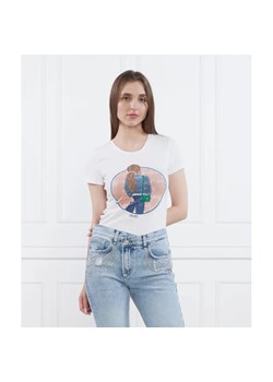 Liu Jo T-shirt | Regular Fit ze sklepu Gomez Fashion Store w kategorii Bluzki damskie - zdjęcie 163984229