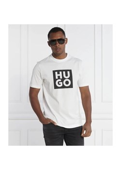 HUGO T-shirt Daltor | Regular Fit ze sklepu Gomez Fashion Store w kategorii T-shirty męskie - zdjęcie 163984239