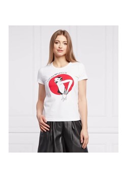 Emporio Armani T-shirt | Regular Fit ze sklepu Gomez Fashion Store w kategorii Bluzki damskie - zdjęcie 163984816