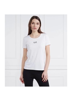 EA7 T-shirt | Regular Fit ze sklepu Gomez Fashion Store w kategorii Bluzki damskie - zdjęcie 163984956