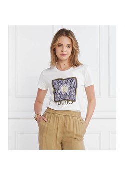 Liu Jo T-shirt | Regular Fit ze sklepu Gomez Fashion Store w kategorii Bluzki damskie - zdjęcie 163985058