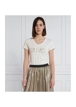 Liu Jo Sport T-shirt | Regular Fit ze sklepu Gomez Fashion Store w kategorii Bluzki damskie - zdjęcie 163985069