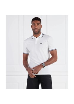 BOSS GREEN Polo Paul Curved | Slim Fit ze sklepu Gomez Fashion Store w kategorii T-shirty męskie - zdjęcie 163985308
