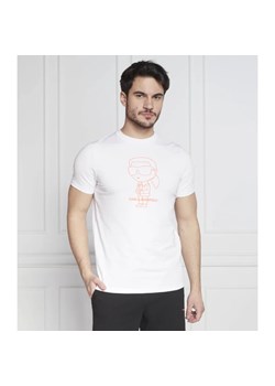 Karl Lagerfeld T-shirt | Regular Fit ze sklepu Gomez Fashion Store w kategorii T-shirty męskie - zdjęcie 163985338