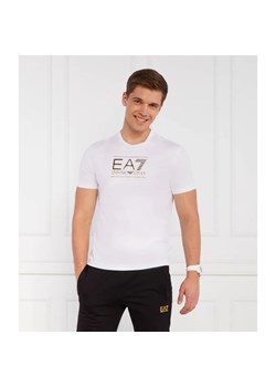 EA7 T-shirt | Regular Fit ze sklepu Gomez Fashion Store w kategorii T-shirty męskie - zdjęcie 163985497