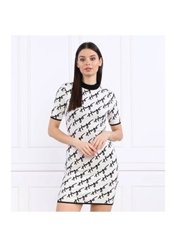 HUGO Sukienka Sloquet | z dodatkiem wełny ze sklepu Gomez Fashion Store w kategorii Sukienki - zdjęcie 163985576