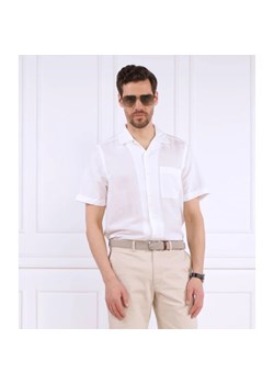 Calvin Klein Lniana koszula CUBAN | Regular Fit ze sklepu Gomez Fashion Store w kategorii Koszule męskie - zdjęcie 163985607