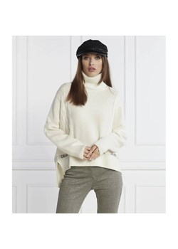 Liu Jo Sport Golf | Regular Fit | z dodatkiem wełny ze sklepu Gomez Fashion Store w kategorii Swetry damskie - zdjęcie 163985857