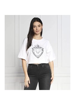 Pinko T-shirt CRICKET | Relaxed fit ze sklepu Gomez Fashion Store w kategorii Bluzki damskie - zdjęcie 163985865