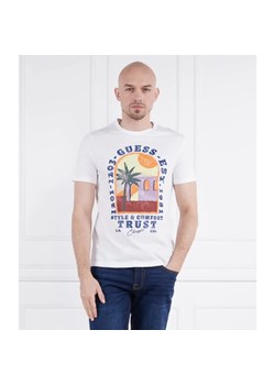 GUESS T-shirt PALM WINDOW | Slim Fit ze sklepu Gomez Fashion Store w kategorii T-shirty męskie - zdjęcie 163986225