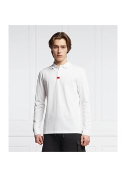HUGO Polo Deresolo222 | Slim Fit | pique ze sklepu Gomez Fashion Store w kategorii T-shirty męskie - zdjęcie 163986248