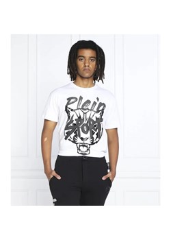 Plein Sport T-shirt | Regular Fit ze sklepu Gomez Fashion Store w kategorii T-shirty męskie - zdjęcie 163986386