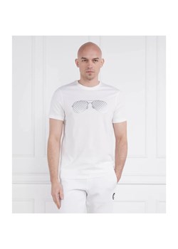 Michael Kors T-shirt CHECKER AVIATOR | Regular Fit ze sklepu Gomez Fashion Store w kategorii T-shirty męskie - zdjęcie 163986445