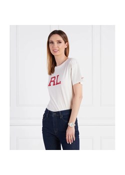 POLO RALPH LAUREN T-shirt | Regular Fit ze sklepu Gomez Fashion Store w kategorii Bluzki damskie - zdjęcie 163986526