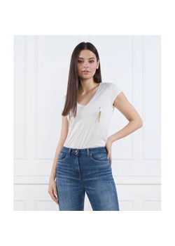 Elisabetta Franchi T-shirt | Regular Fit ze sklepu Gomez Fashion Store w kategorii Bluzki damskie - zdjęcie 163986566