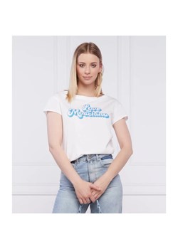 Love Moschino T-shirt | Regular Fit ze sklepu Gomez Fashion Store w kategorii Bluzki damskie - zdjęcie 163986815
