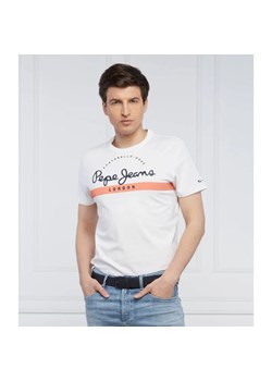 Pepe Jeans London T-shirt Abrel | Regular Fit ze sklepu Gomez Fashion Store w kategorii T-shirty męskie - zdjęcie 163986865