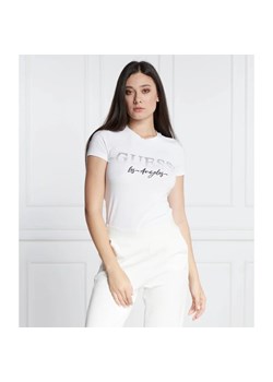 GUESS T-shirt | Slim Fit ze sklepu Gomez Fashion Store w kategorii Bluzki damskie - zdjęcie 163986966