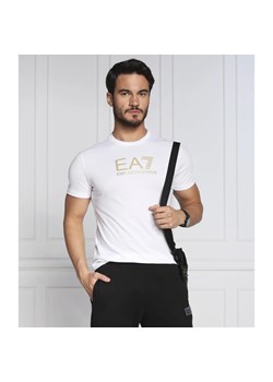 EA7 T-shirt | Regular Fit ze sklepu Gomez Fashion Store w kategorii T-shirty męskie - zdjęcie 163987055