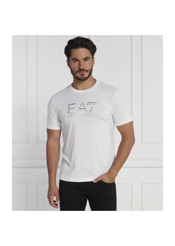 EA7 T-shirt | Regular Fit ze sklepu Gomez Fashion Store w kategorii T-shirty męskie - zdjęcie 163987075
